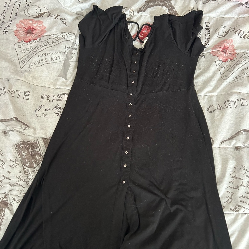 Elegant Black Women's Dress